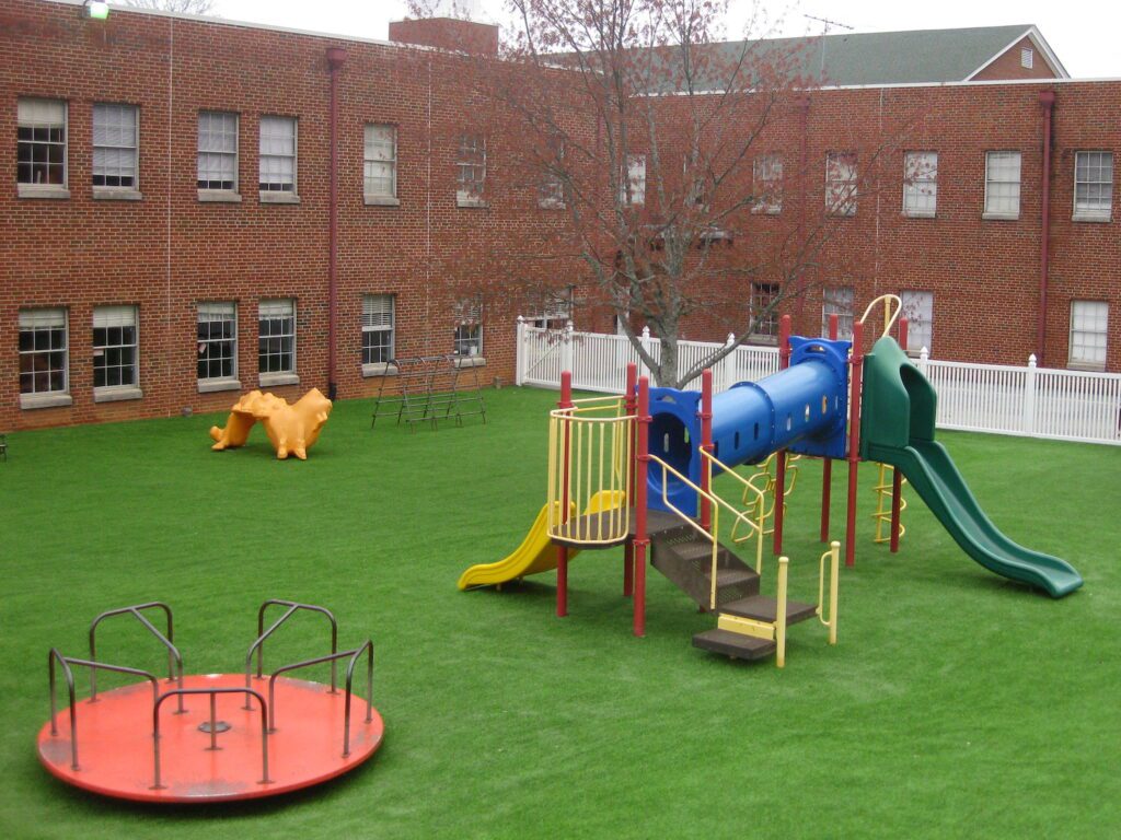 Artificial Turf for Playgrounds